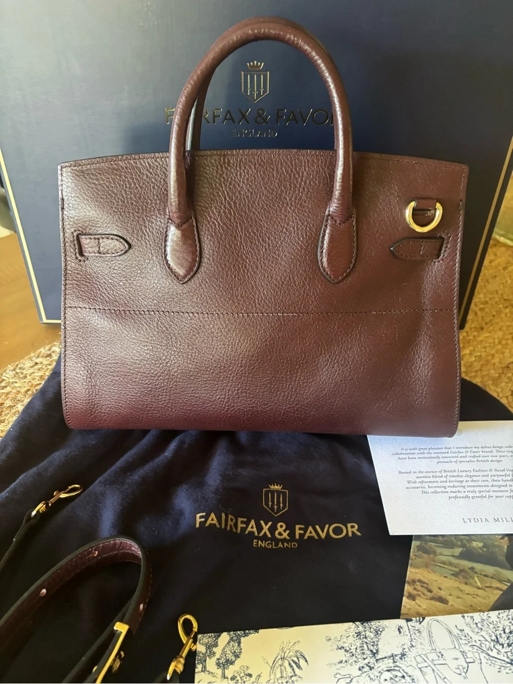 FAIRFAX & FAVOR Top Handle